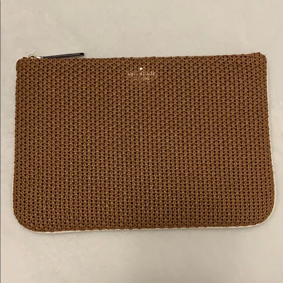🛑SOLD🛑 Kate Spade ♠️ Large Zip Pouch ✨ - Picture 2 of 7
